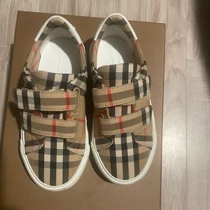 Authentic Burberry Kids Shoe.
